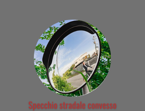 Specchio stradale convesso stainless steel